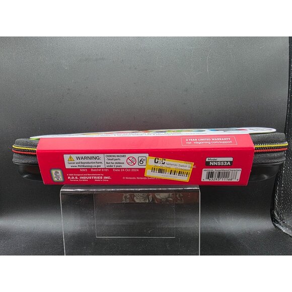 Nintendo Switch Super Mario Deluxe Travel Case With Game & SD Card Slots - Picture 7 of 7